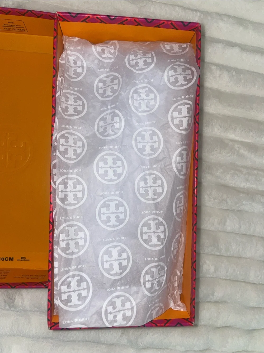 NIB Tory Burch Minnie Travel Ballet in Pink Brick- Women’s size 7.5